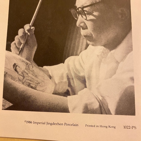 Zhao Huimin’s Porcelain  Beauties Of The Red Mansion Plates Set of 4 - Picture 10 of 10